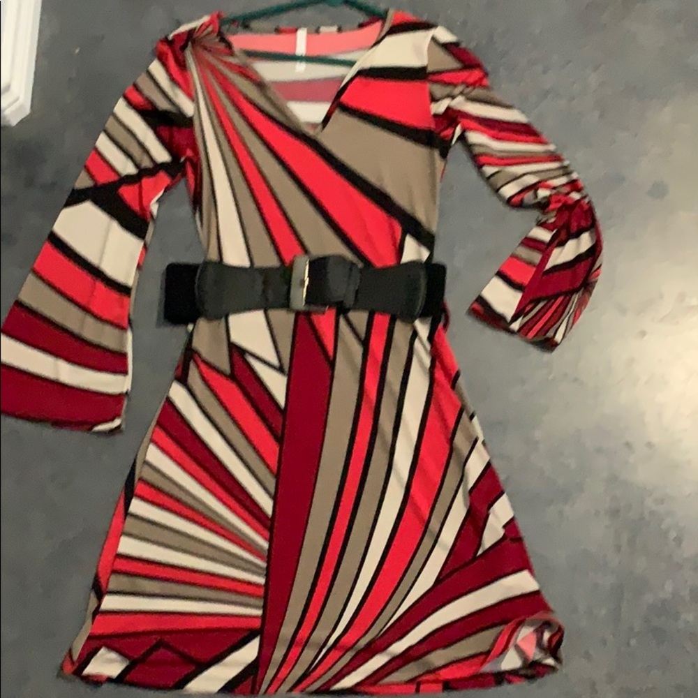 Multi colored dress